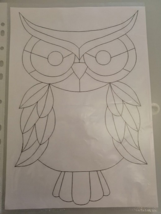 Совушка из джута