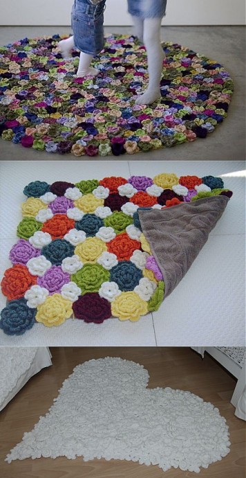 Делаем коврики в разных техниках: мастер-класс