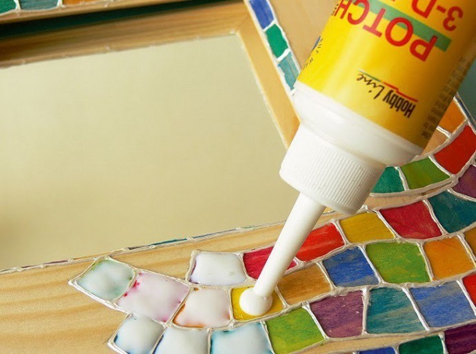 Идея декора рамки для фото