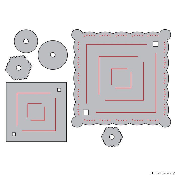 Интересная техника выполнения декоративного цветка