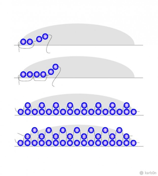 Изготавливаем брошь "Узорчатый жучок"