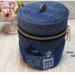 Копилка из ткани