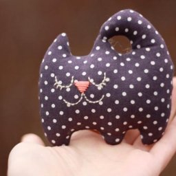 Котик на ладошке