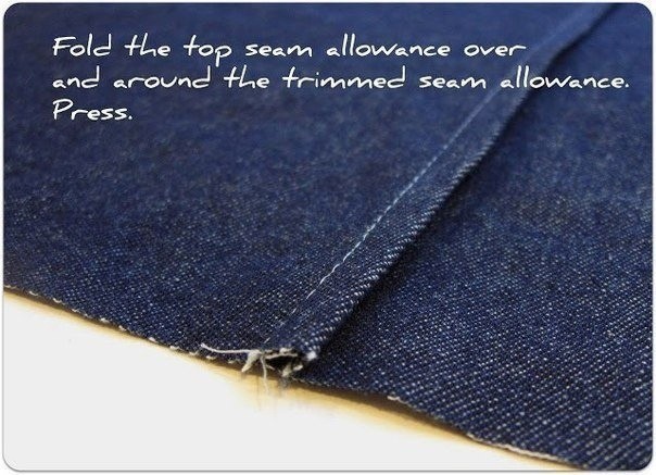 Джинсовый шов: мастер-класс