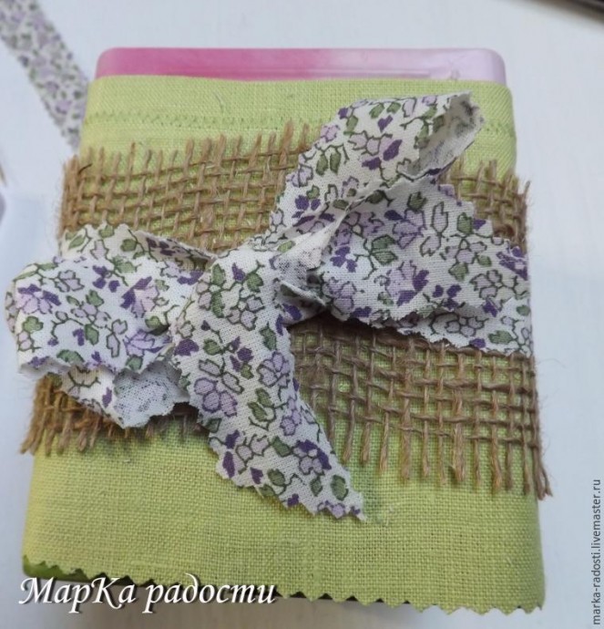 Декор баночки из-под чая