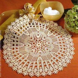Красивые салфеточки крючком