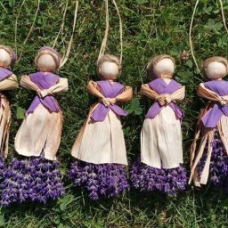 ​Плетеные куколки