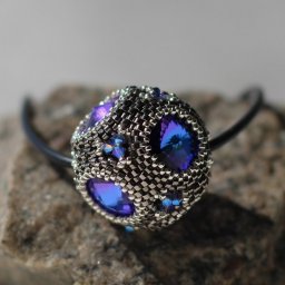 ​Схема плетения кулона в ваши копилочки