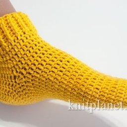 Вязание носков крючком