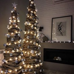 Ёлочки из упаковочной бумаги