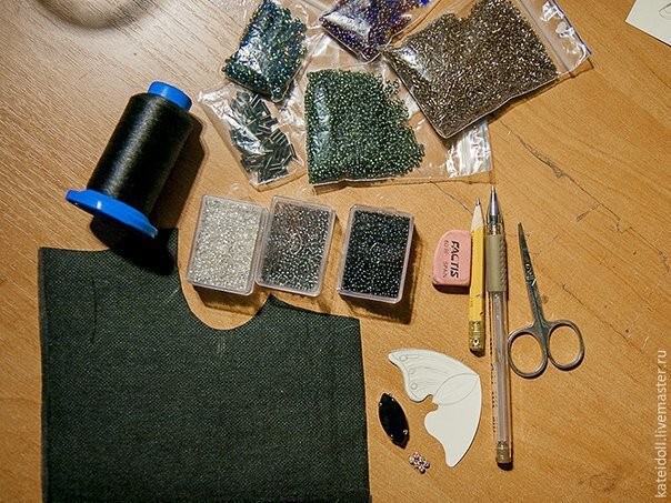 ​Брошь в виде мотылька