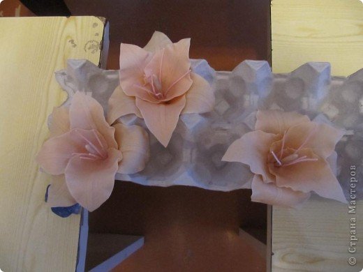 Гладиолус из холодного фарфора