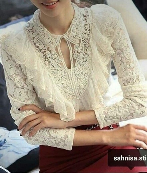 Идеи романтических блуз