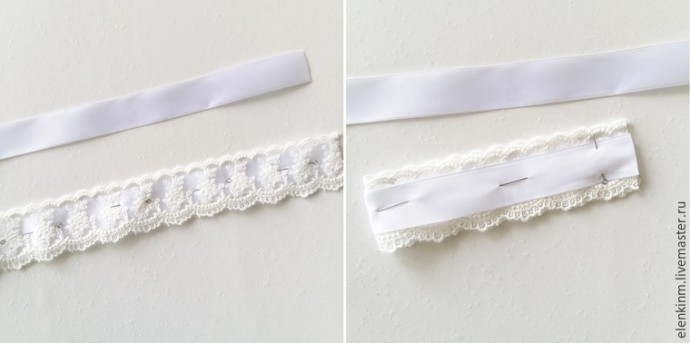 Кружевной браслет