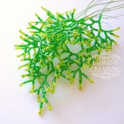 Веточка из бисера