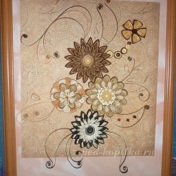 Квиллинг: цветочные композиции