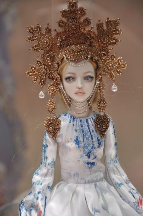 Невероятные куколки в кокошниках Невероятные куколки в кокошниках