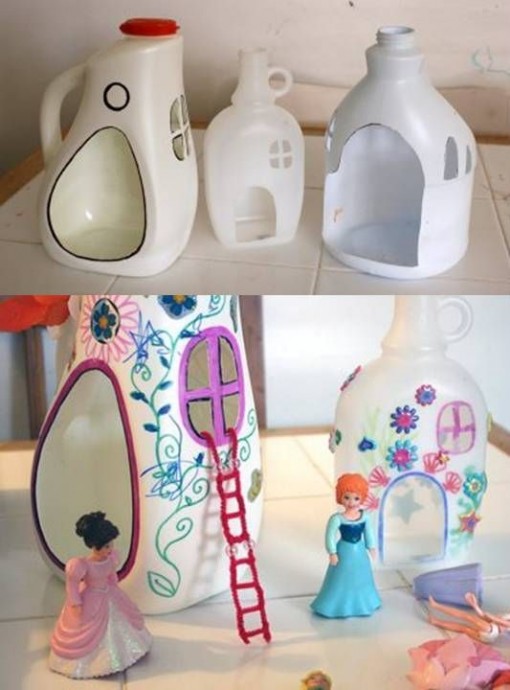 Поделки из пустых пластиковых емкостей Поделки из пустых пластиковых емкостей