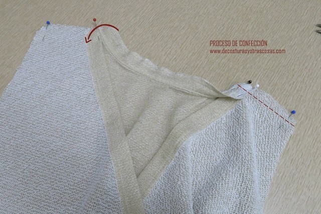 ​Пошив летящего кардигана