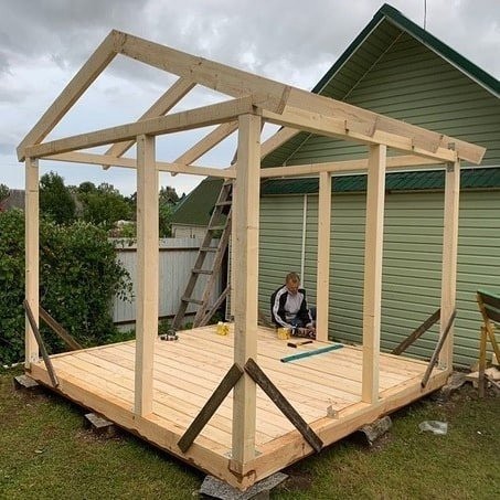 Шикарная беседка своими руками