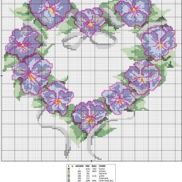 Вышивка на день Святого Валентина
