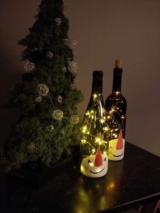 Бутылочки с подсветкой