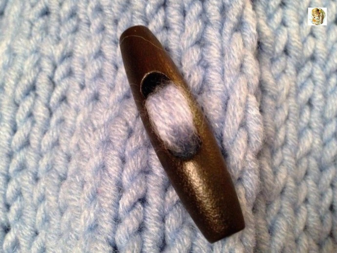 Вязаная накидка