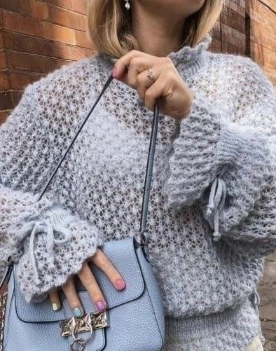 Невероятная нежность спицами