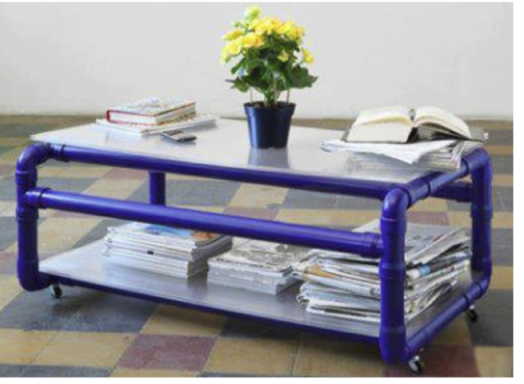 Мебель из ПВХ труб