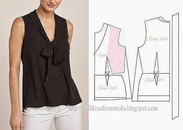 Моделирование легких летних блуз Моделирование легких летних блуз