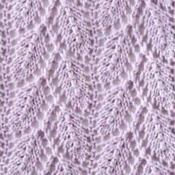 ​Нежный узор с шишечками