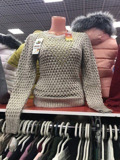 Очень красивый узор для пуловера