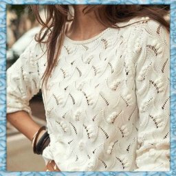 ​Очень красивый узор для свитера