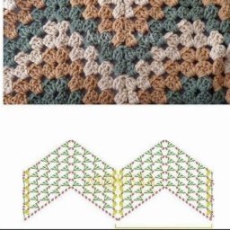 Красивые узоры уголками