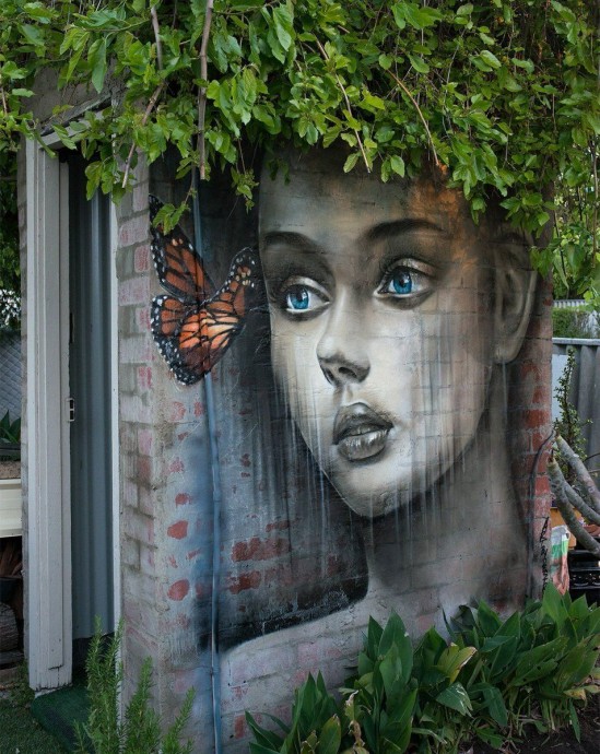 Стрит арт с деревьями: идеи для творчества