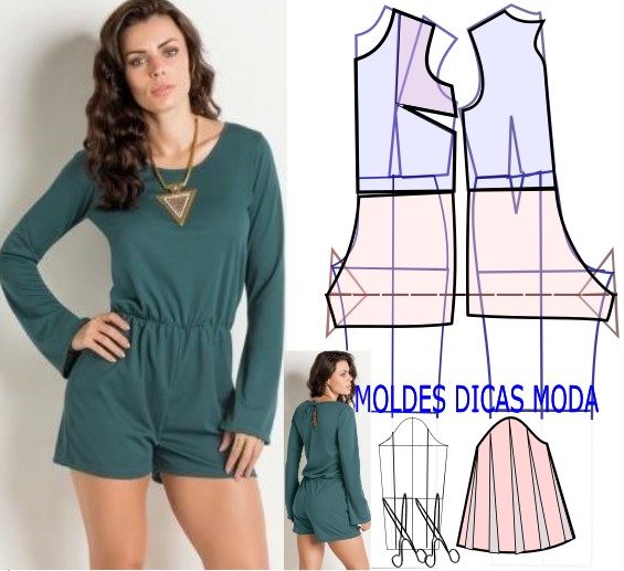 Женские комбинезоны с шортами: как моделировать