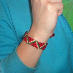 Арбузный браслетик