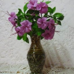 ​Азалия из холодного фарфора