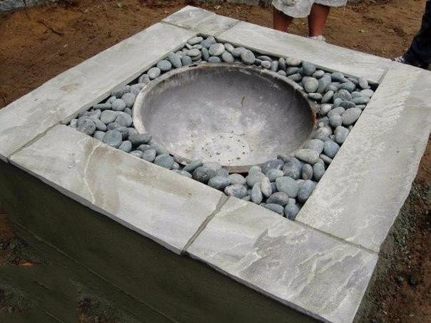 ​Делаем очаг на даче