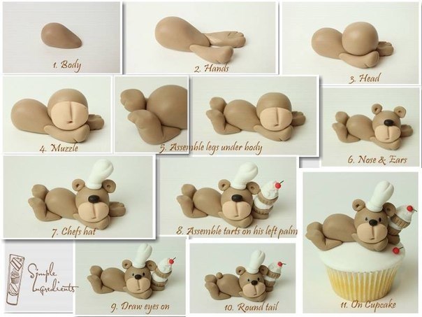 Фото-уроки по лепке