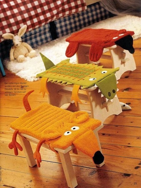 Как сшить забавные подушки-сидушки Как сшить забавные подушки-сидушки