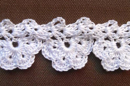 Красивая кайма крючком: подборка со схемами