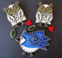 Украшения из молний