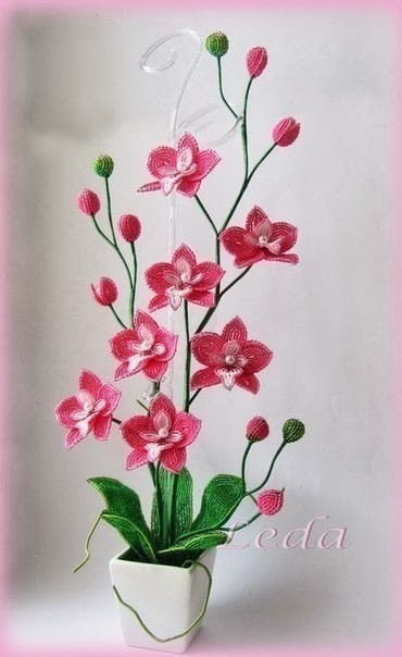 ​Бисерная орхидея