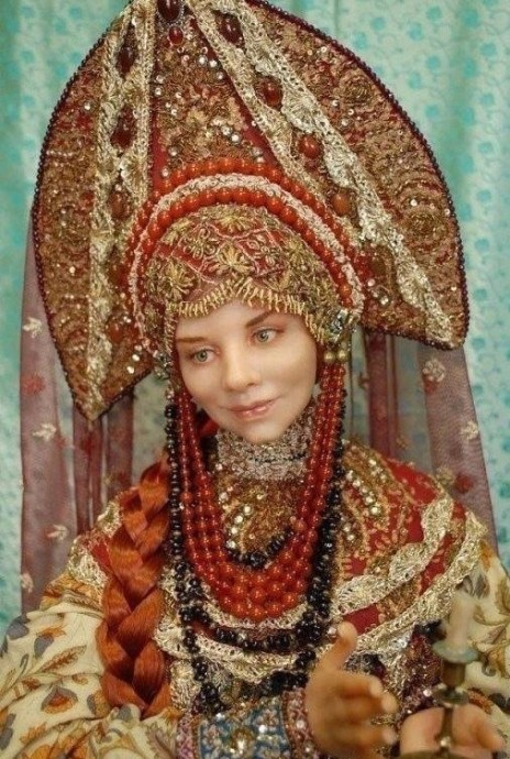 ​Куклы в кокошниках