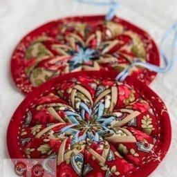 ​Невероятно красивые прихватки из остатков ткани