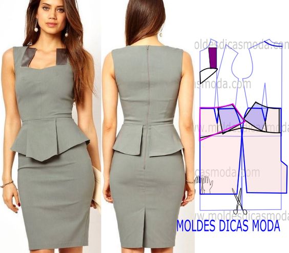 Выкройки красивых нарядов к праздникам