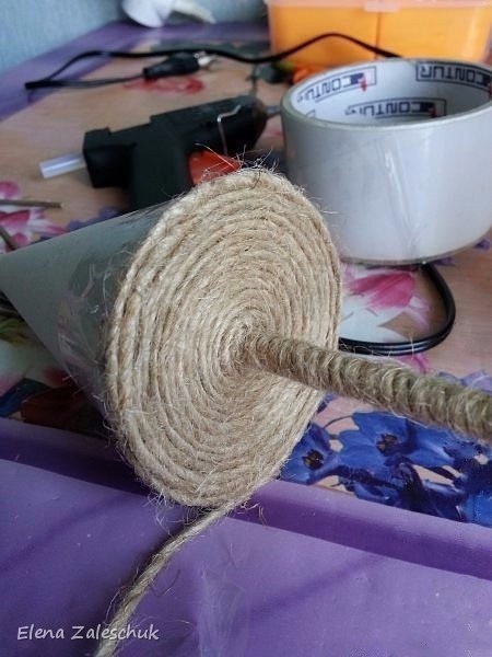 ​Ёлочки из джута