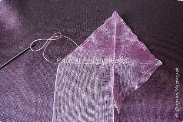 Цветы из opганзы Цветы из opганзы