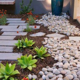 ​Интересная подборка вариантов ландшафтного дизайна с камнями